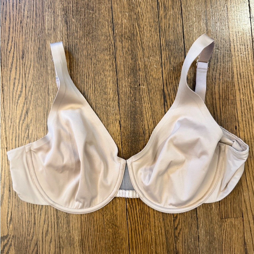 ThirdLove 24/7 Classic Spacer Bra Nude Beige Underwire Microfiber 36C